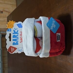 Bark Dog Toy Sun's Out Tougues Out NWT‎